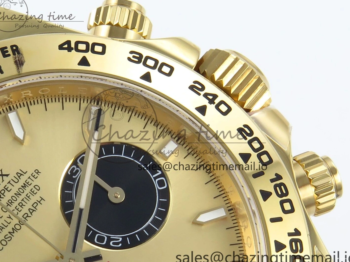 MiroTime 0507 Daytona 126508 APSF 1:1 Best Edition YG Black Dial on YG Braclet SH Unisex 739